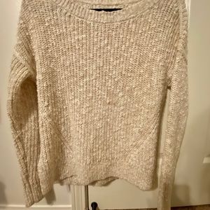 Abercrombie and Fitch Ivory Sweater